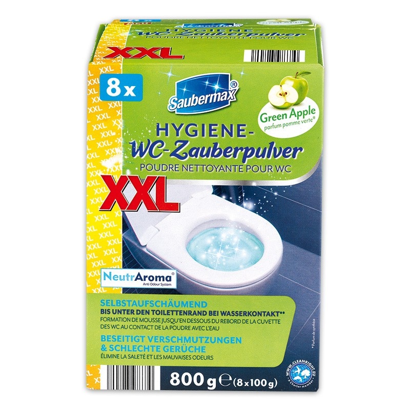 Hygiene-WC-Zauberpulver XXL 800 g Saubermax Angebot bei Norma
