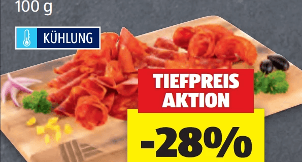 Spanisches Salamisortiment 100 g TESOROS DEL SUR Angebot bei Hofer