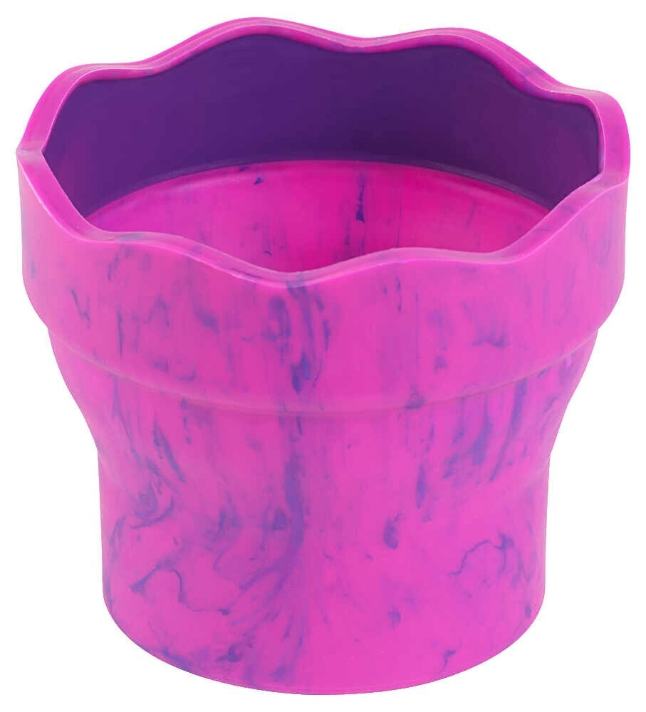 Wasserbecher Click & go Pink FABER-CASTELL Angebot bei Maximarkt