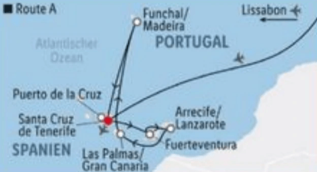 Kanaren & Lissabon Kreuzfahrt & Städtetrip – Costa Smeralda 11 Tage Angebot bei Lidl Reisen