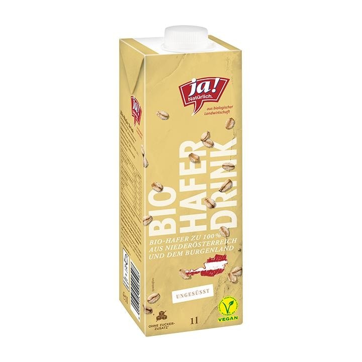 ja! Natürlich Bio Haferdrink 1 Liter Angebot bei Adeg