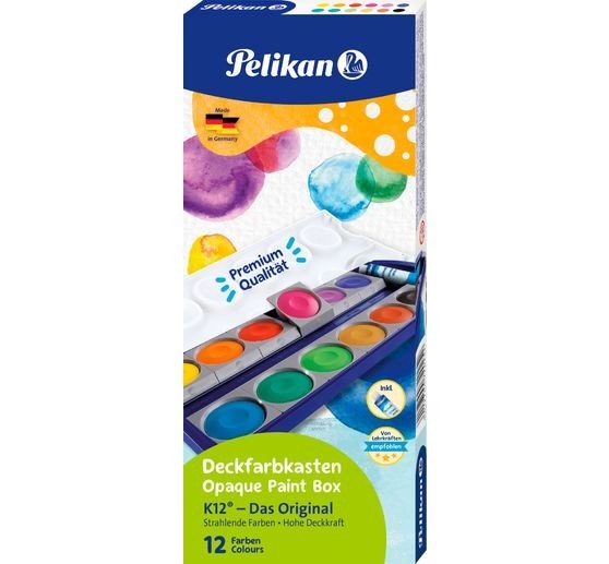 Deckfarbkasten 12 Farben Angebot bei Müller