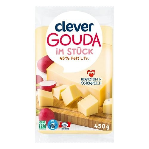 Gouda 450 g clever Angebot bei Billa