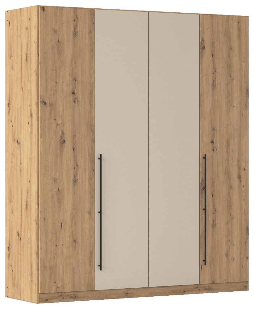 Kleiderschrank 4 Türen, B: ca. 181 cm Angebot bei Möbelix