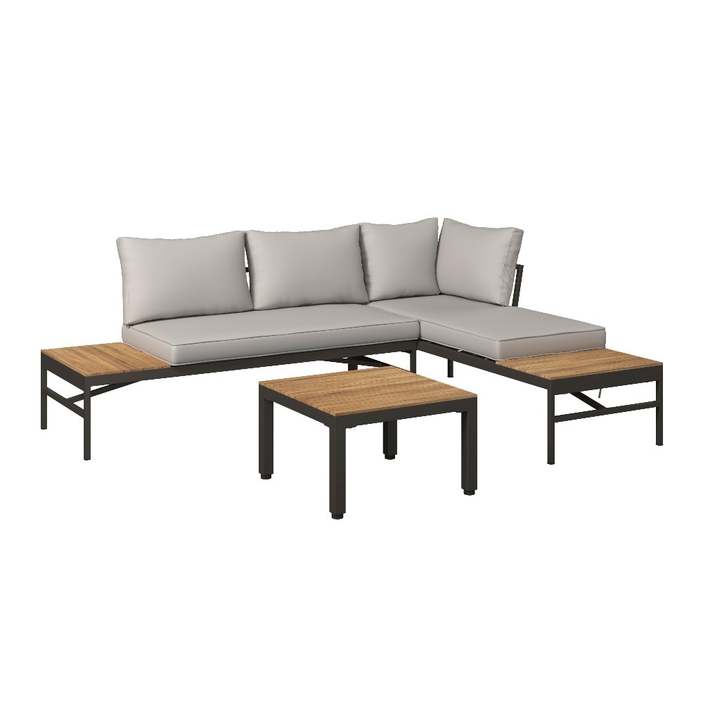Loungegarnitur „Rostock” 3-teilig BELDANO Angebot bei Möbelix