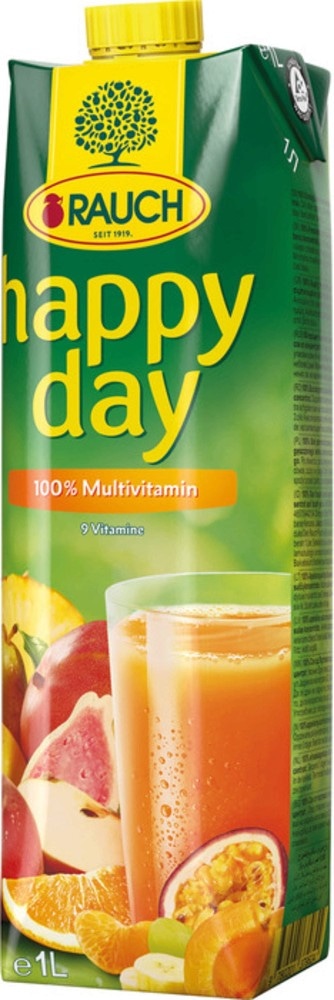 Happy Day Apfel, Orange oder Multivitamin 1 Liter Rauch Angebot bei Spar