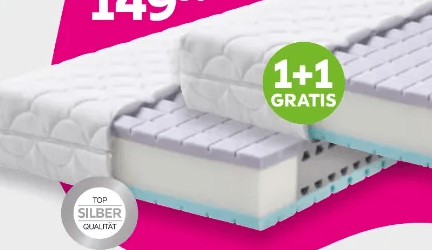 Taschenfederkernmatratze Action Dream ca. 90x200 cm Angebot bei Mömax
