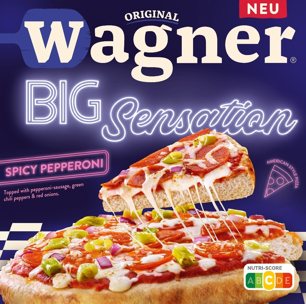 Wagner Steinoefen Pizza, BIG Sensation oder Piccolinis 270 g - 450 g Angebot bei Maximarkt