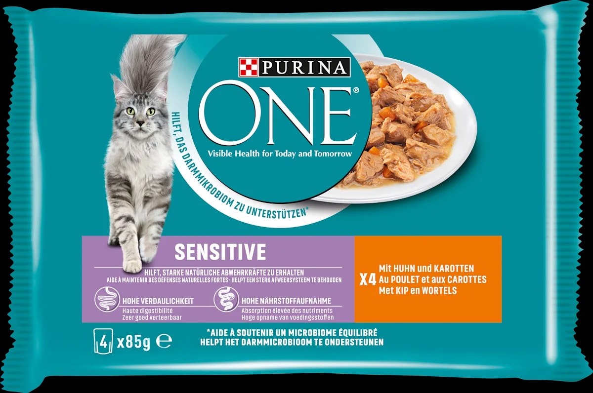 Purina One Katzennahrung nass 340 g Angebot bei Penny