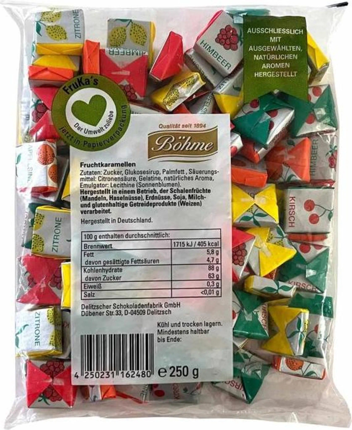 Boehme Fruchtkaramellen 250 g Angebot bei Müller