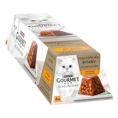 Gourmet Revelations Katzennahrung 4 x 57-g-Packung Angebot bei Interspar
