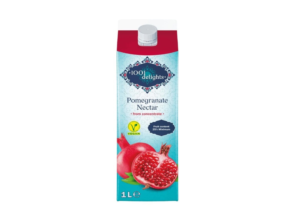 Granatapfelnektar 1 l 1001 Delights Angebot bei Lidl