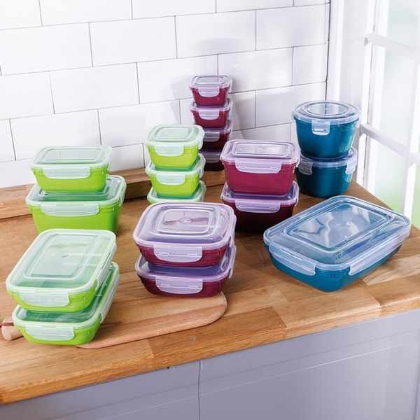 Frischhaltedosen 2er-Set 2er-Set CLICK N STORE Angebot bei Norma