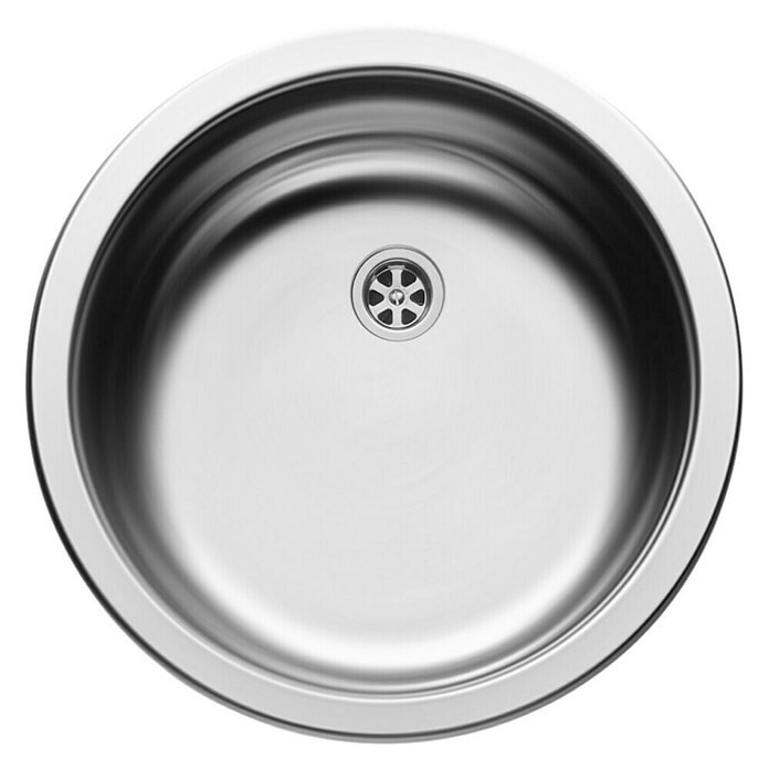 Admiral Einbauspüle CR Ø 45 cm, H 15 cm Angebot bei Bauhaus