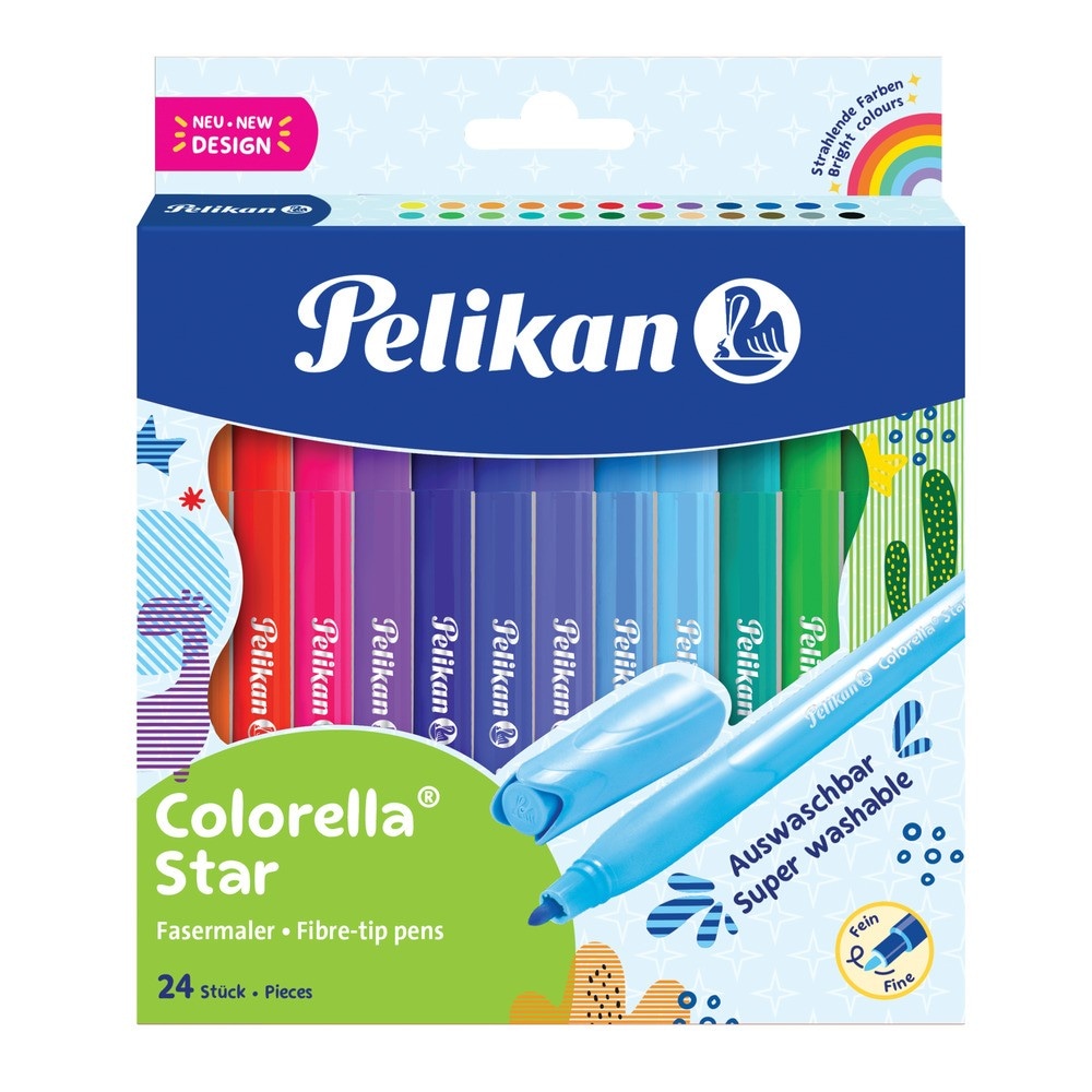 Fasermaler Colorella Star 24er Etui Angebot bei Müller