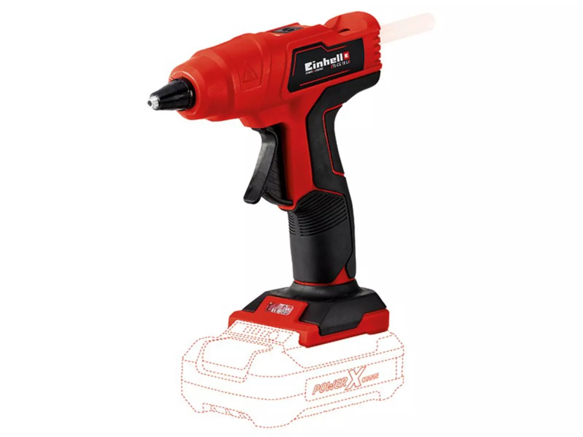 Akku-Heißklebepistole TE-CG 18 LI Solo Einhell Angebot bei Zgonc