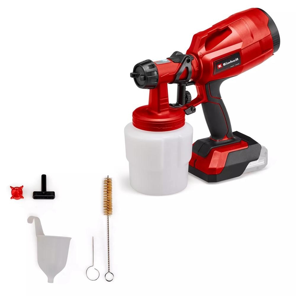 Akku-Farbsprühsystem TC-SY 18/60 Li Solo 0,8 Liter Einhell Angebot bei Zgonc