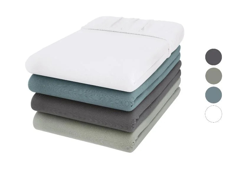 LIVARNO Jersey-Spannleintuch ca. 140–160 x 200 cm Angebot bei Lidl