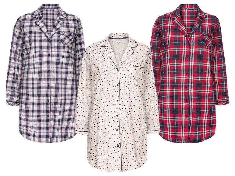 Damen Flanell-Bigshirt Esmara Angebot bei Lidl