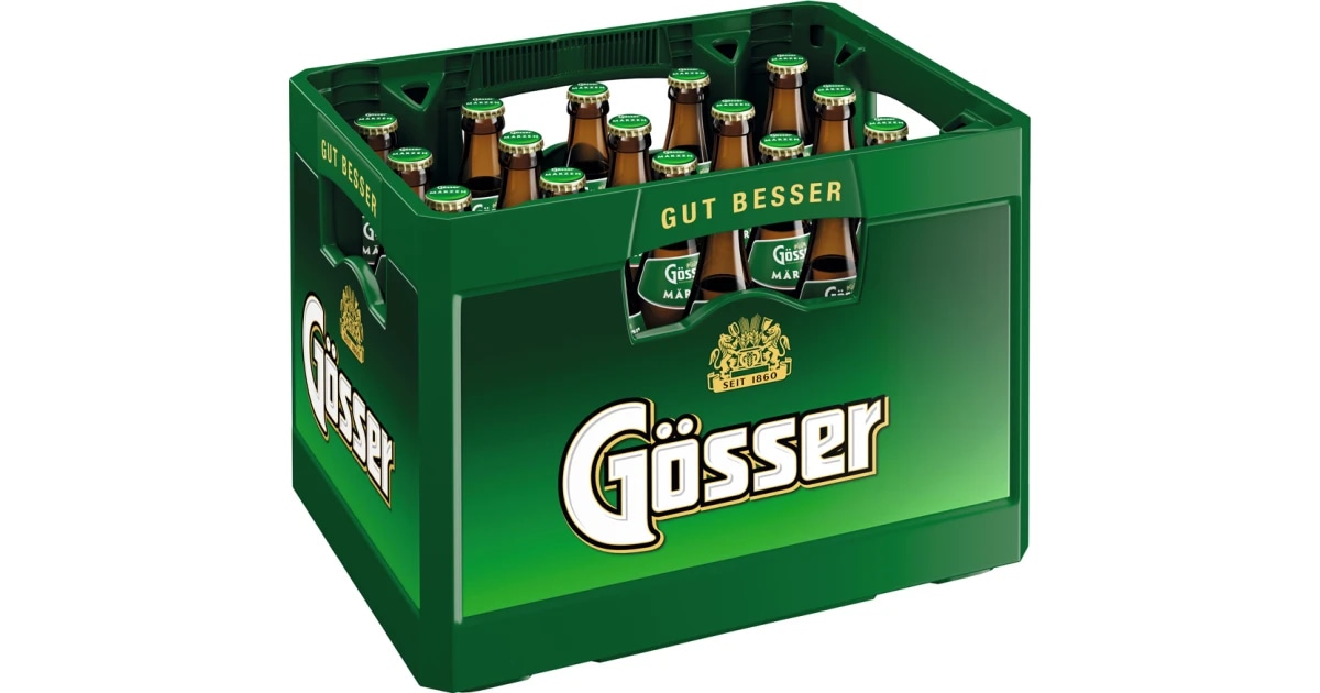 Gösser Märzen 20 x 0,5-Liter-MEHRWEG-Flasche Angebot bei Interspar