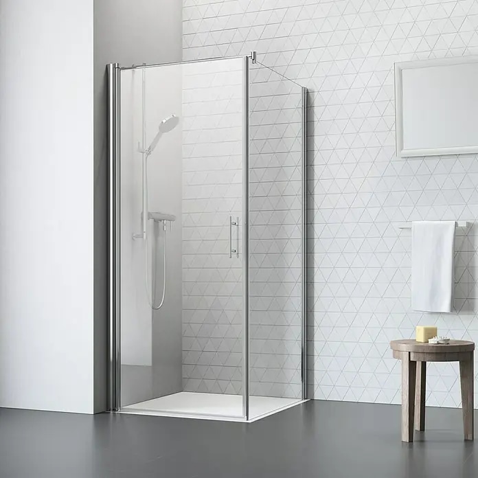 Vario Eckdusche Eckeinstieg 900 x 900 mm Camargue Angebot bei Bauhaus