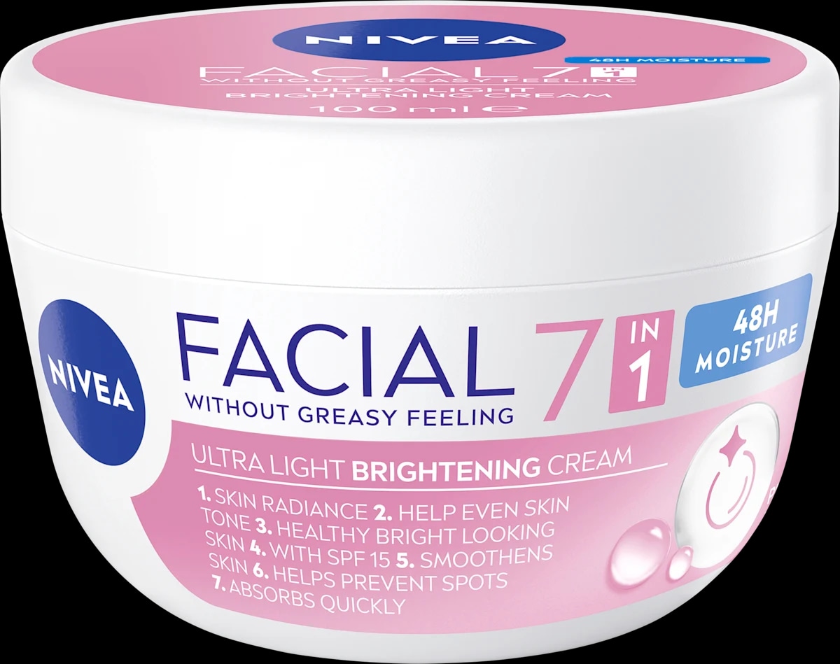 Nivea Facial Ultra Light Brightening Cream 100 ml Angebot bei Dm