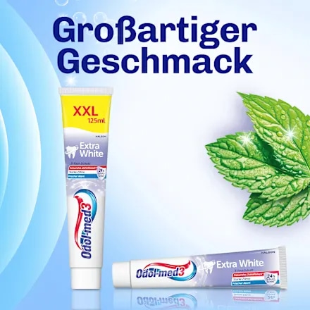Odol-med 3 Zahnpasta Extra White 75 ml Angebot bei Dm