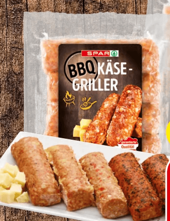 SPAR BBQ Grillmix oder Käsegriller 250 g Angebot bei Spar