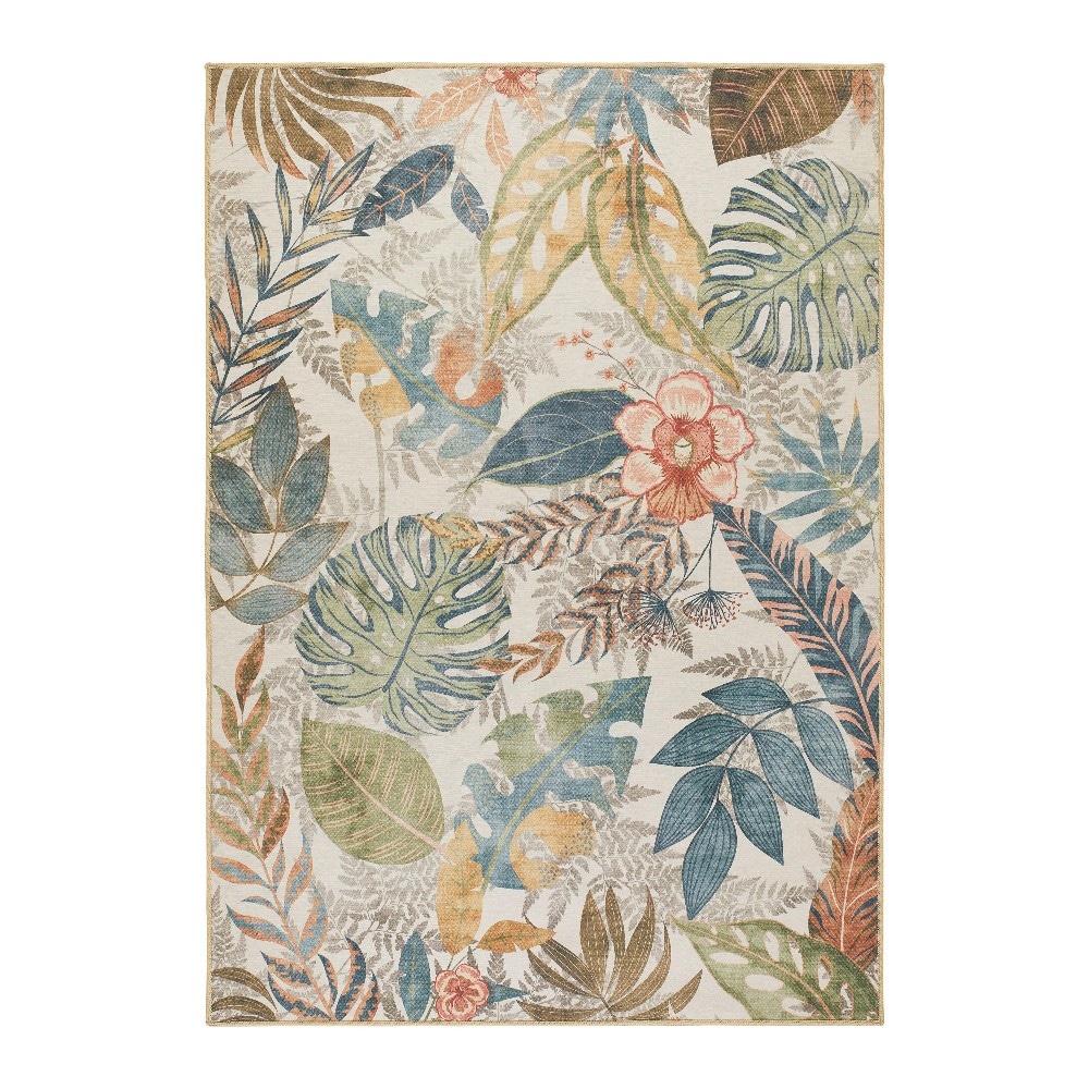 Flachwebeteppich „BLÄTTER 1" 120x170cm Angebot bei Mömax