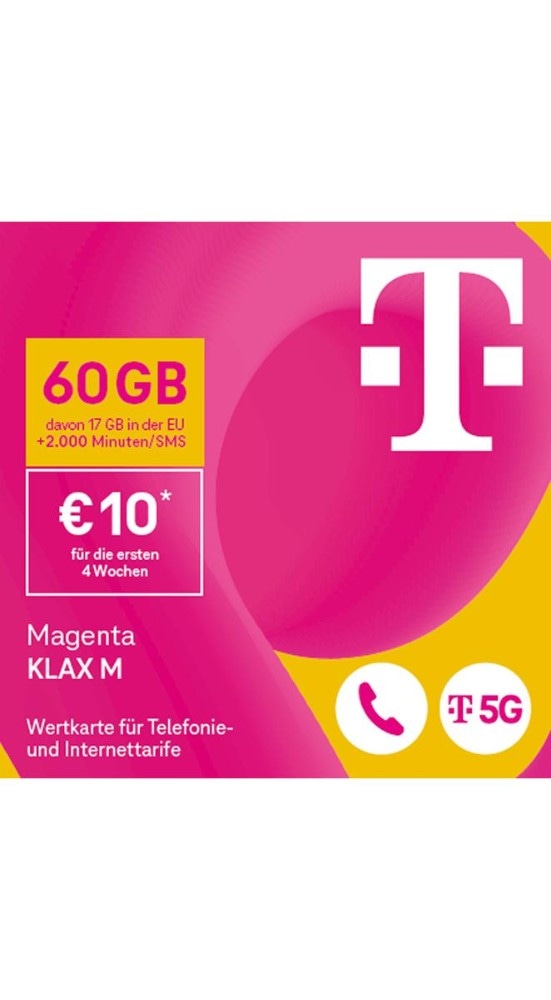 Magenta KLAX M Startpaket Angebot bei Penny