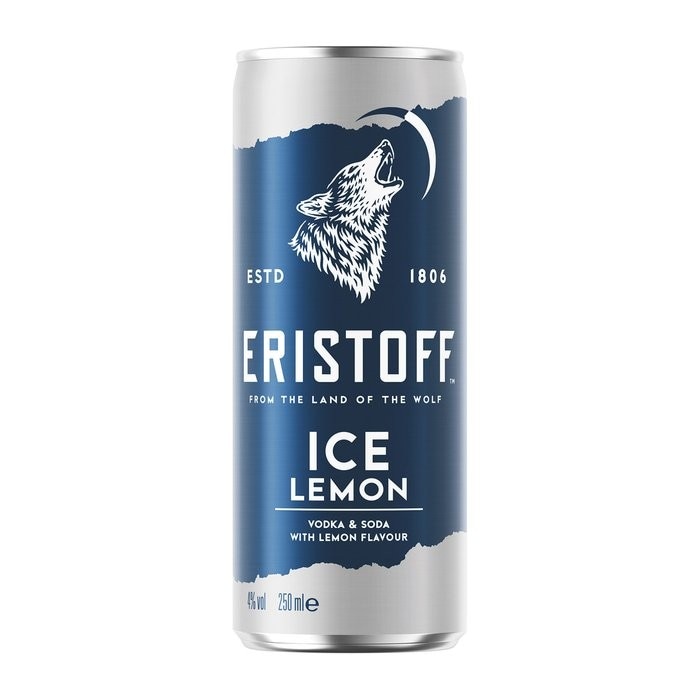 Ice Wodka Soda Lemon 0.25 l Eristoff Angebot bei Norma