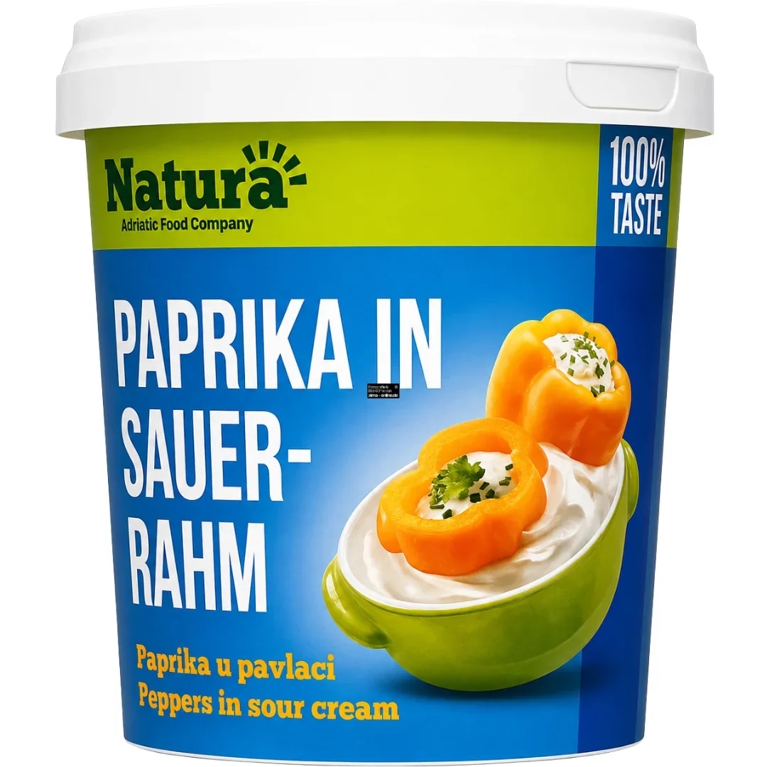 Paprika in Sauerrahm 700 g natura Angebot bei Penny