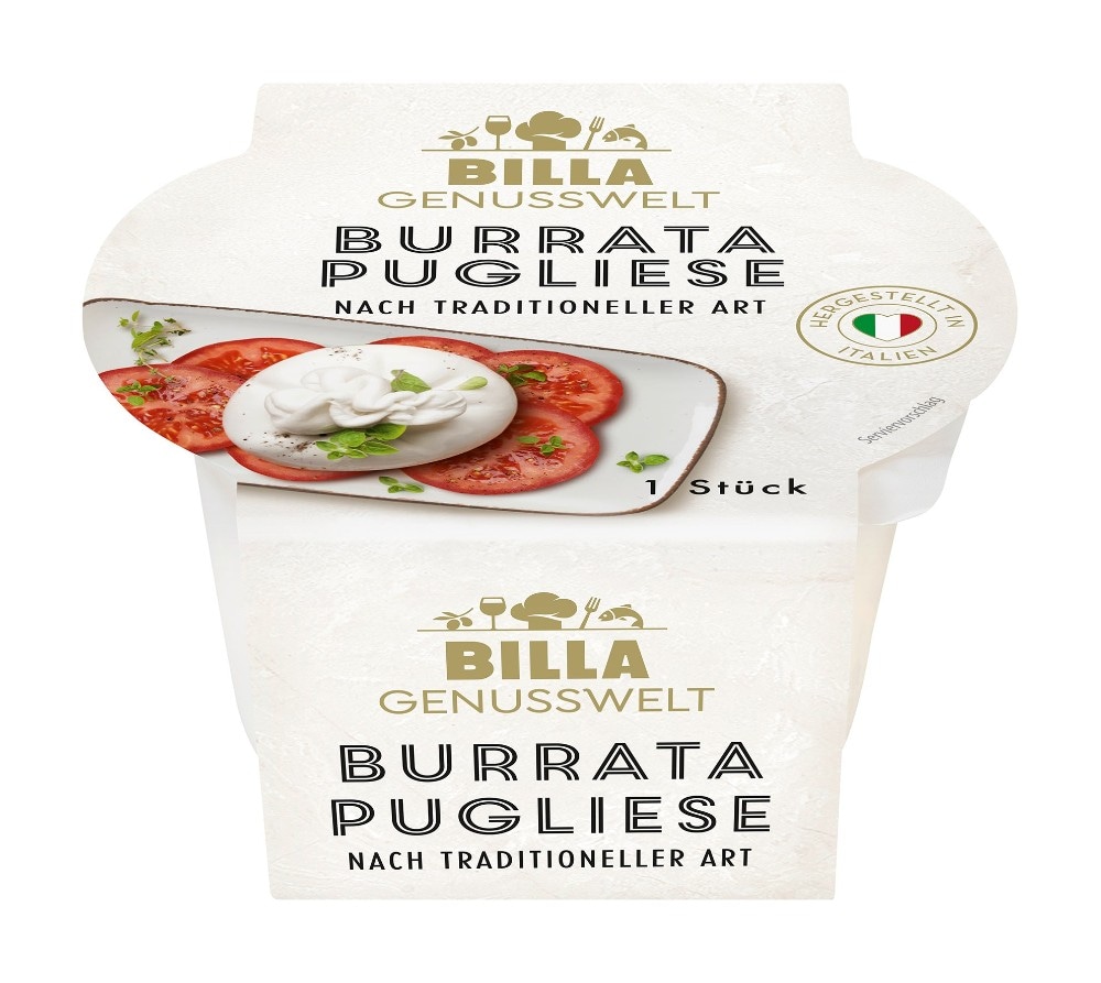 Burrata Pugliese 100 g BILLA Genusswelt Angebot bei Billa