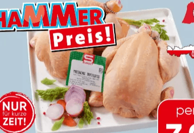 S-BUDGET Hendl Angebot bei Eurospar