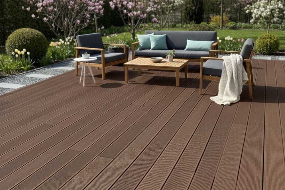 WPC-Terrassendiele Angebot bei Bauhaus