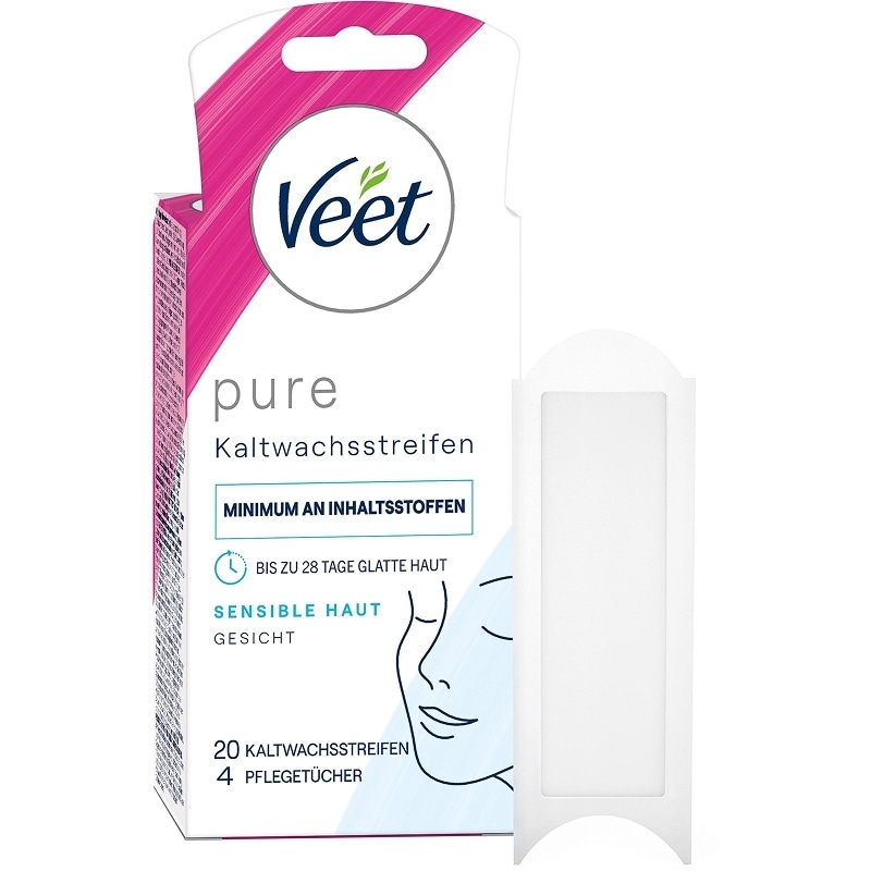 Veet Pure Kaltwachsstreifen 20 Stück Angebot bei Penny
