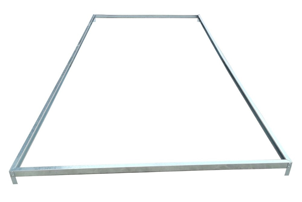 Garten & Freizeit Stahlfundament verzinkt ca. 380x190x12 cm Angebot bei Norma