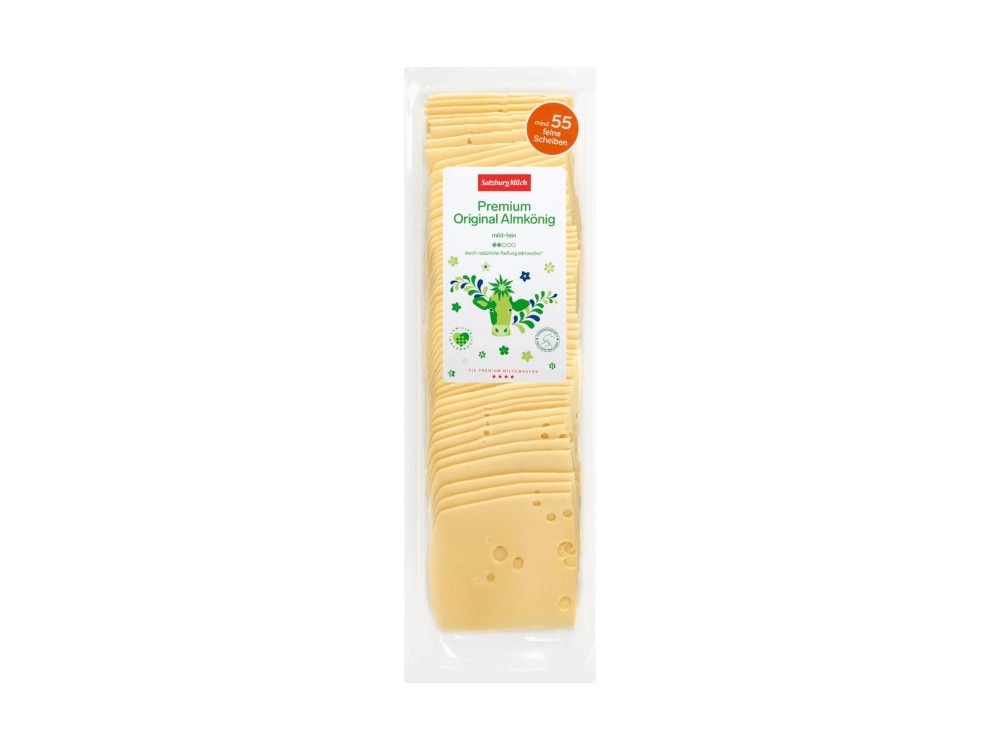 Almkönig in Scheiben 750 g Salzburgmilch Angebot bei Lidl