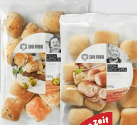 San Fabio Pizzabrötchen 250 g Angebot bei Penny