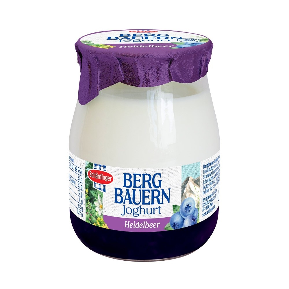 Bergbauern Bio-Frucht- oder Bio-Naturjogurt 500 g Angebot bei Spar