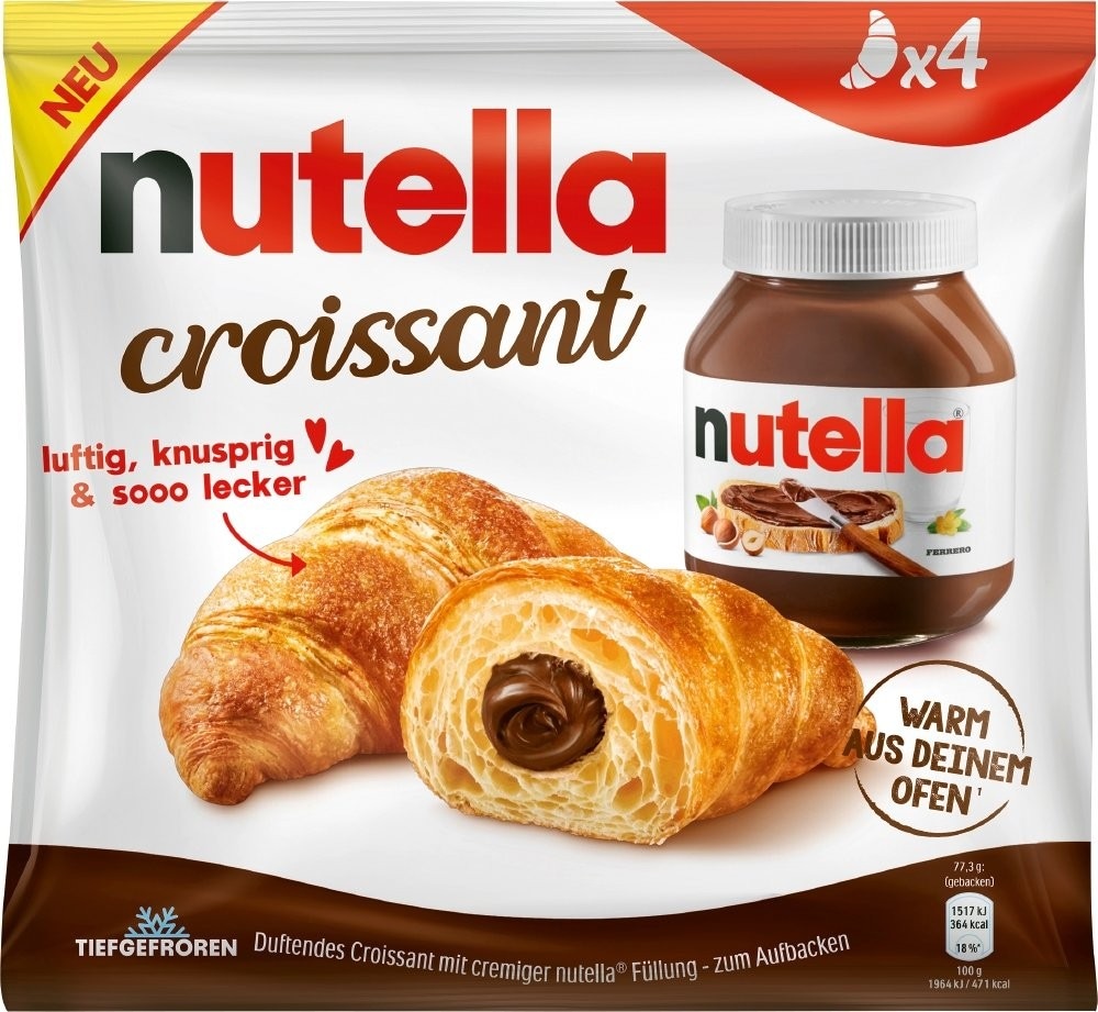 Ferrero Nutella Croissant oder Nutella Crêpe 240-g-340-g Angebot bei Interspar