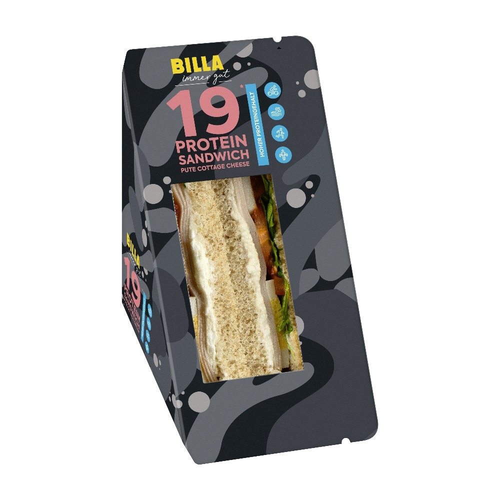Protein-Sandwich Pute-Cottage-Cheese 170 g BILLA immer gut Angebot bei Billa