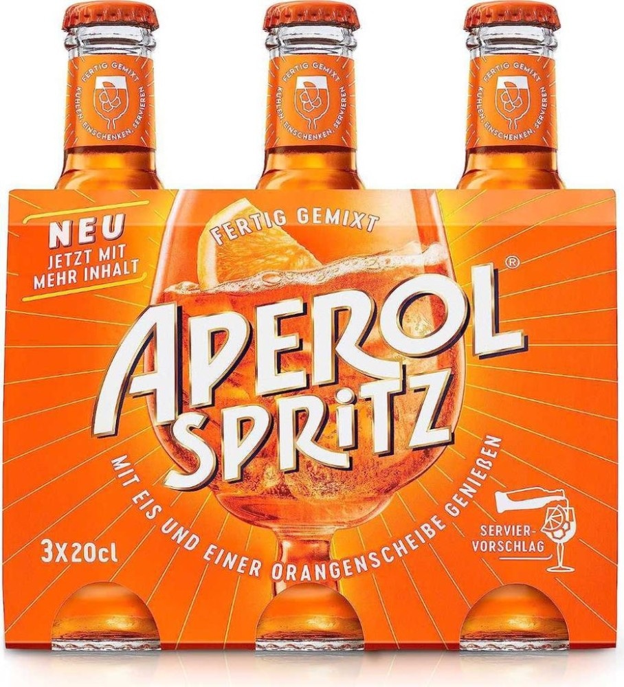 Aperol Spritz Home Edition 3 x 0,2 Liter Angebot bei Spar