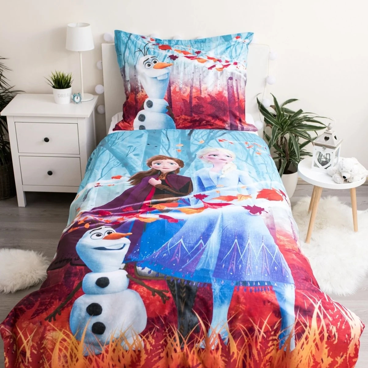 Kinderbettwäsche „Frozen“ 70x90cm/140x200cm Disney Angebot bei XXXLutz