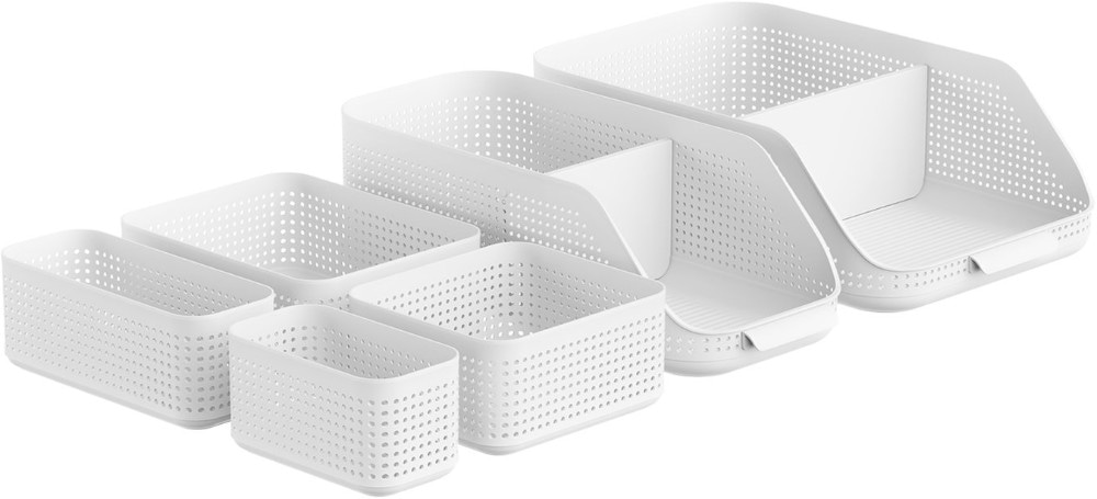Rotho Körbe und Trays Starterset »Lisora« 6-teilig Angebot bei Interspar