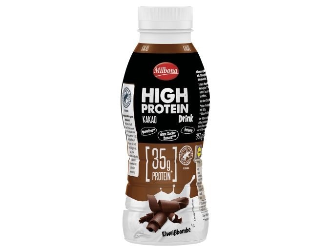 Milbona High Protein Drink 350 g Angebot bei Lidl