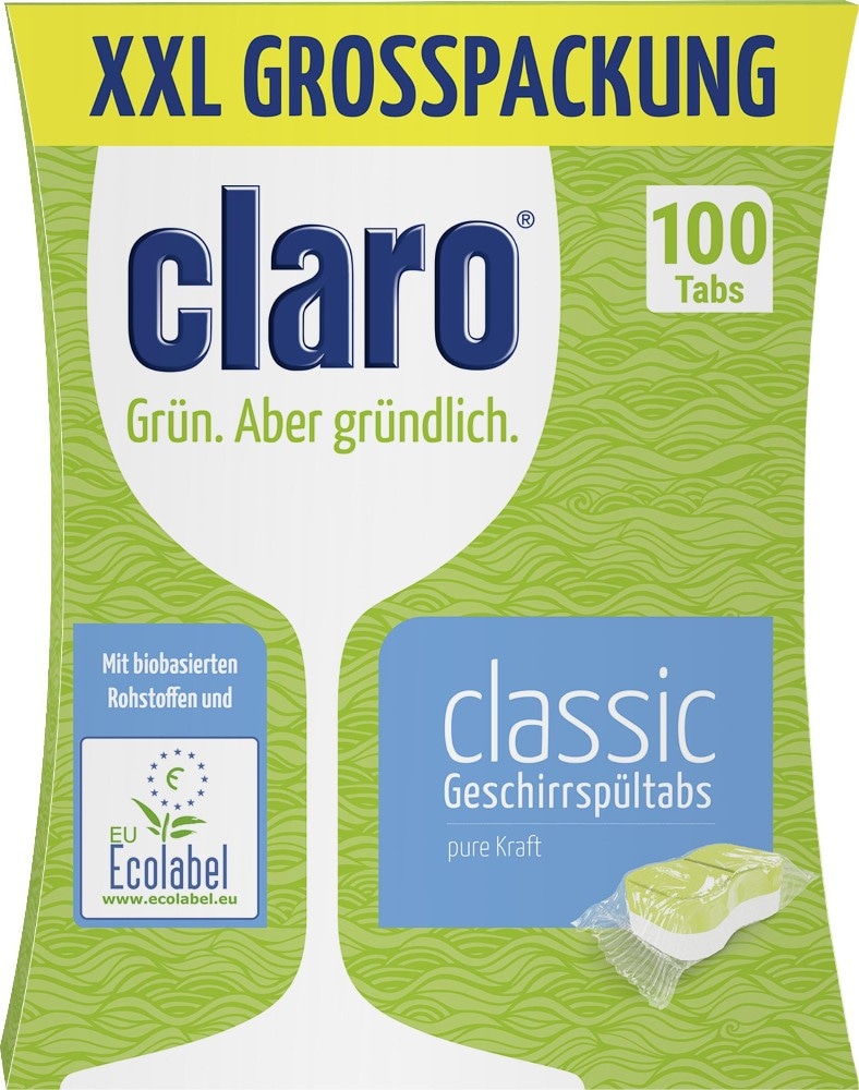 Claro Öko Geschirrspültabs 100 Stück oder 70 Stück Angebot bei Müller