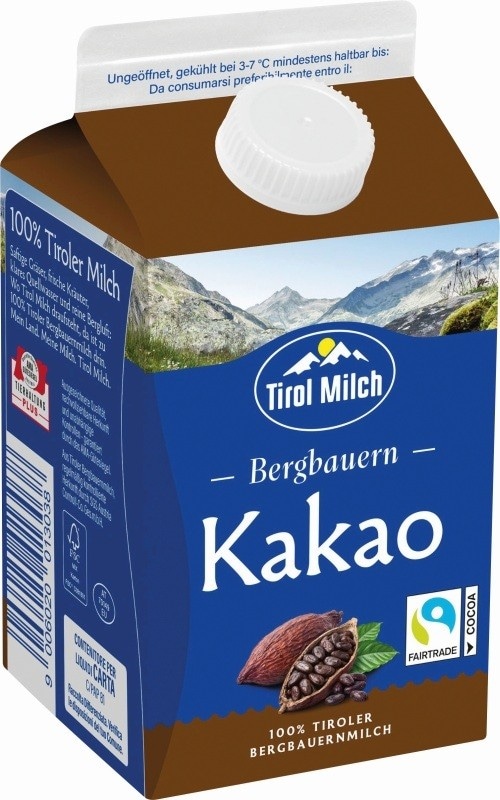 Kakao 500 ml Tirol Milch Angebot bei MPREIS