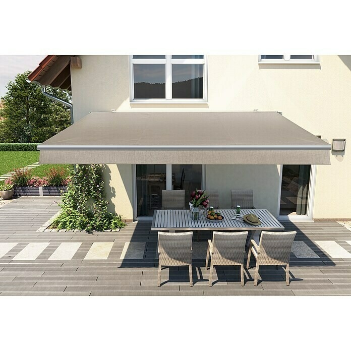 Gelenkarmmarkise BERLIN 350 x 200 cm Angebot bei Bauhaus