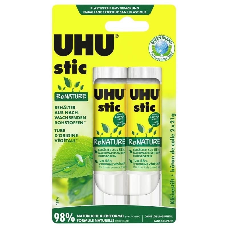 UHU Klebestift ReNature 2 x 21 g Angebot bei Müller